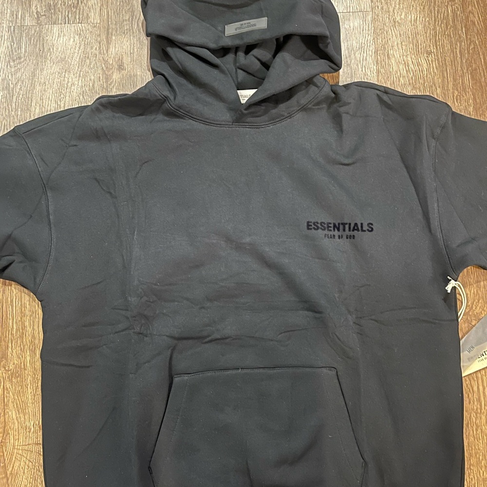 Fear of God Essentials Black Sweatshirt